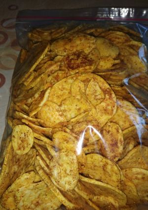 A picture of Chilli potato chips.