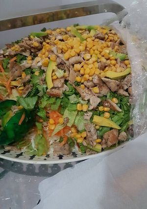 A picture of Chicken salad.