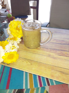 A picture of Mix fruit smoothie.