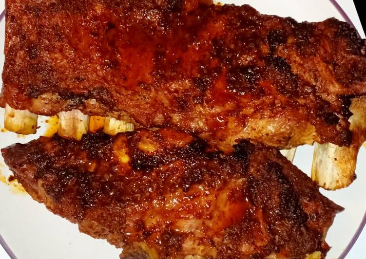 Costillas con adobo andaluz 🇪🇸Keto/low carb/ paleo/sin gluten