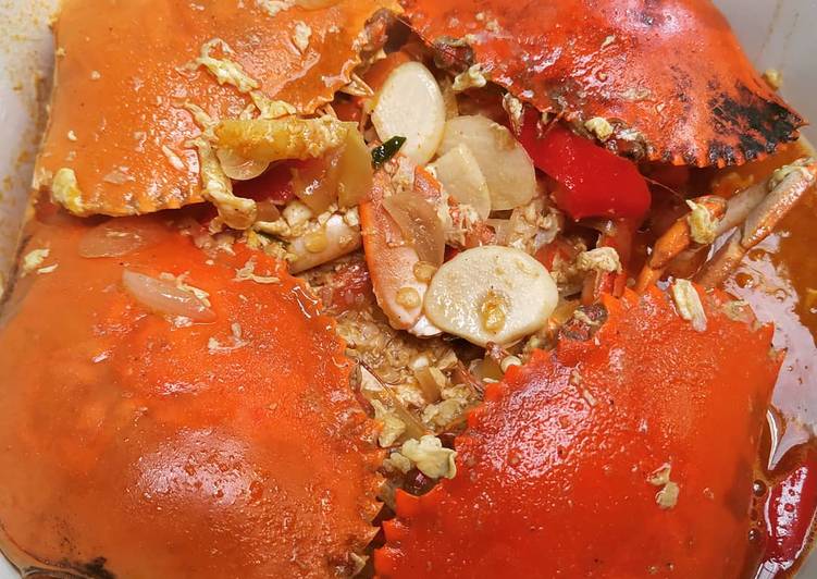 Resep 🌶️Chili Crabs Super Pedas🌶️ Anti Gagal