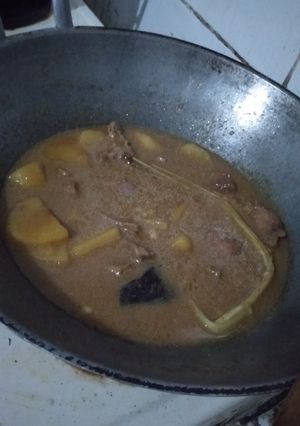 Foto resep Semur daging kentang