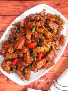 Foto resep 720. Oseng Tempe Saos Tiram