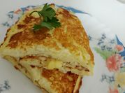 A picture of cheeses potato