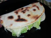 Una foto di piadina romagnola bicarbonato