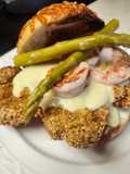 Brad's Schnitzel Oscar Burger