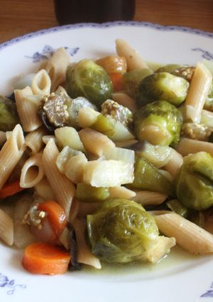 Una foto de Penne rigata rigatoneados