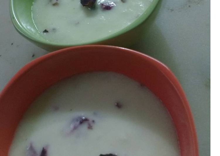 Recipe of Award-winning Rose Flavoured Baked Yoghurt