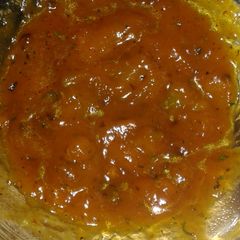 A picture of AMBUA (raw mango curry).
