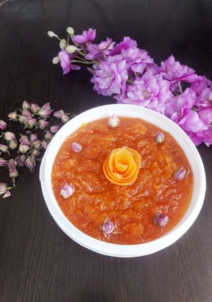 عکسی از دستور مربا هویج