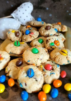 Une photo de Cookies M&m's