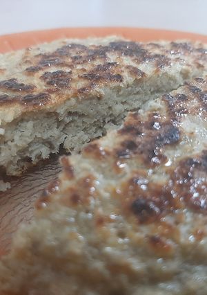Una foto de 🍌🥞Panqueque de banana y avena: saludable!