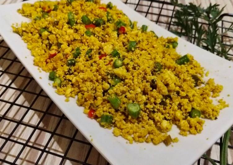urutan Memasak Vegan Scrambled Egg Anti Gagal