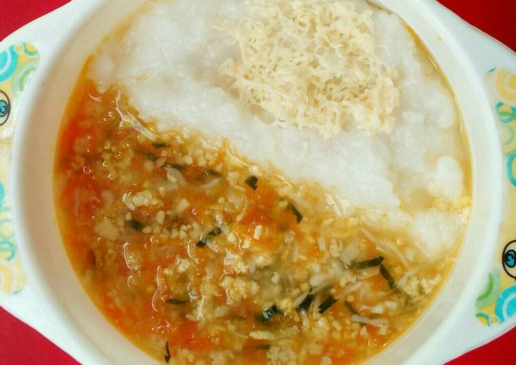 Bagaimana Membuat MPASI 9m+ : Nasbek Keju Kuah Tofu Puyuh 4* + Evoo, Bisa Manjain Lidah