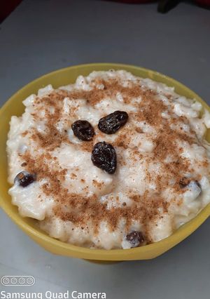 Una foto de Arroz con leche 🍚🥛