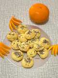 206. Orange Cookies Eggless (Kukis Jeruk Tanpa Telur)