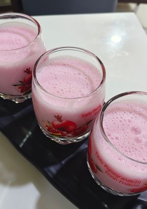 A picture of Rose Lassi.