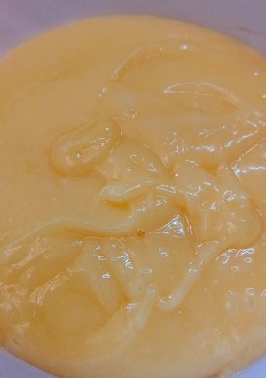 Hình của món Sauce dầu trứng sữa để làm bông lan trứng muối.