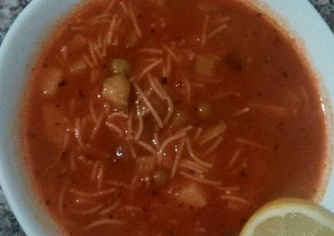 Recette Soupe de Vermicelles au basilic - Panzani