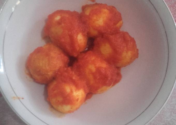 Anti Ribet, Membuat Telur balado simple Rumahan