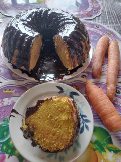 Una foto de Torta de zanahoria 🥕