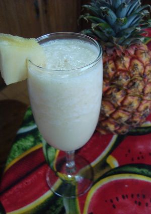 Una foto de Cóctel piña colada