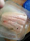 Salmón pochado