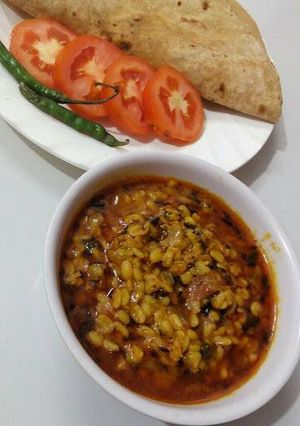 A picture of Moong Masala dal.