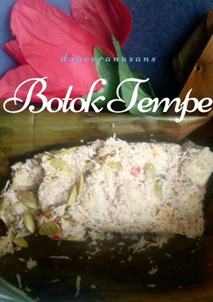 Foto resep Botok Tempe, Teri, Lamtoro