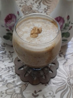 عکسی از دستور 🍵میلک شیک خرما ونارگیل🍵