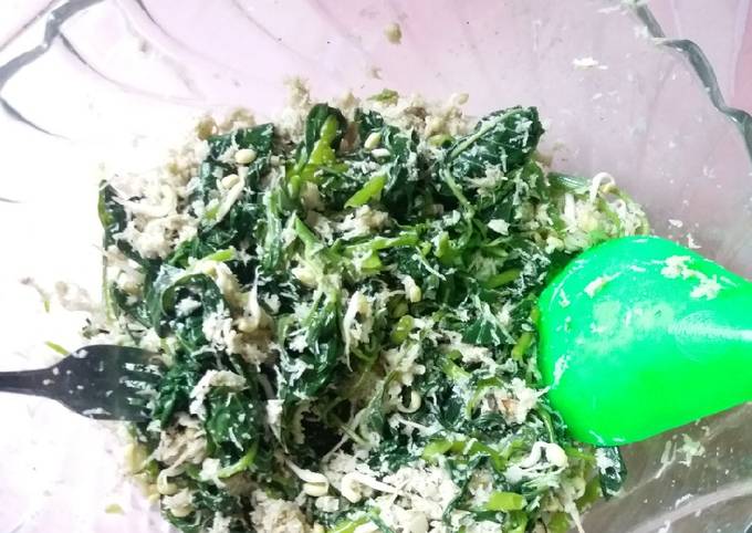 Resep: Bumbu urap sayuran sedap Istimewa