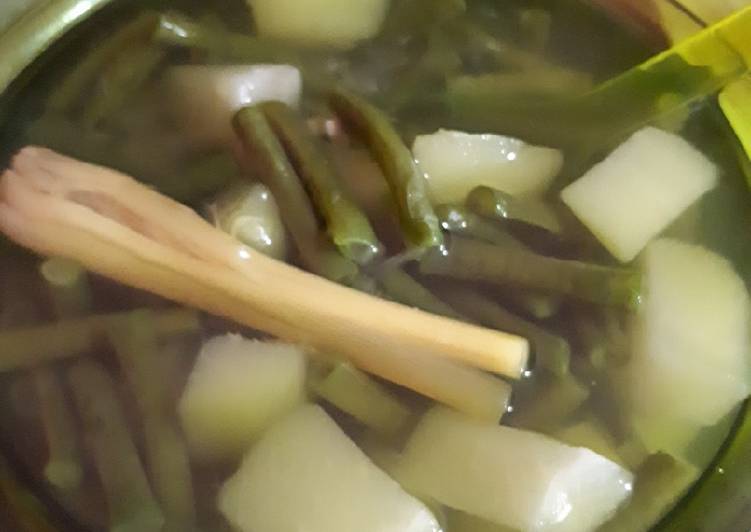 Bahan memasak Sayur bening sereh Anti Gagal