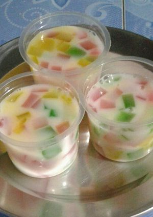 Foto resep Puding Mozaik Cup