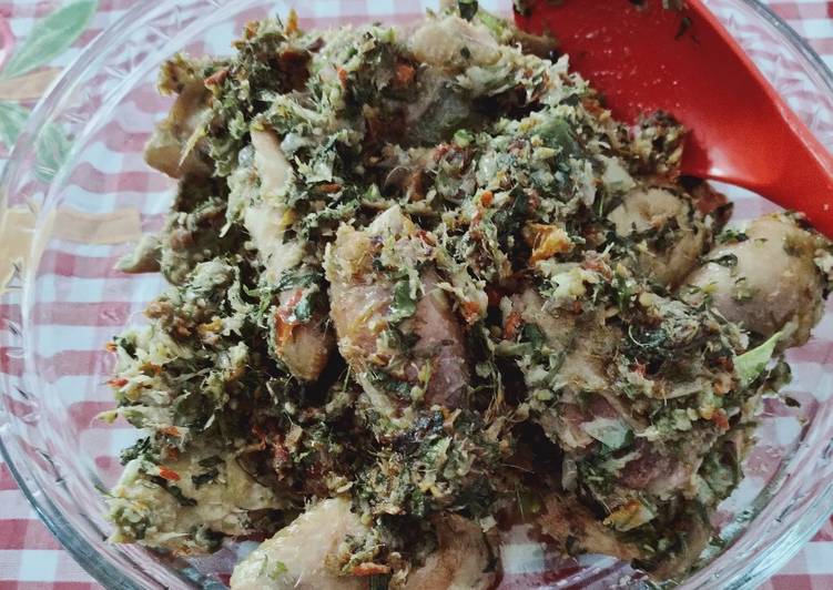 11 Resep: Ayam Kampung bumbu Woku Anti Ribet!
