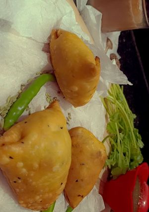 A picture of Spicy Samosa.
