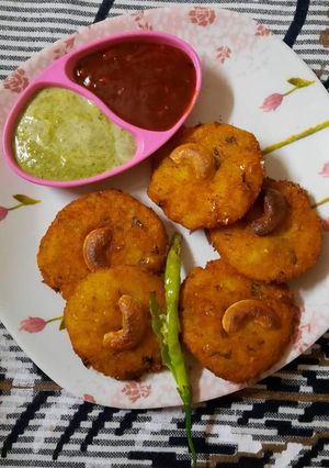 A picture of Corn tikki.
