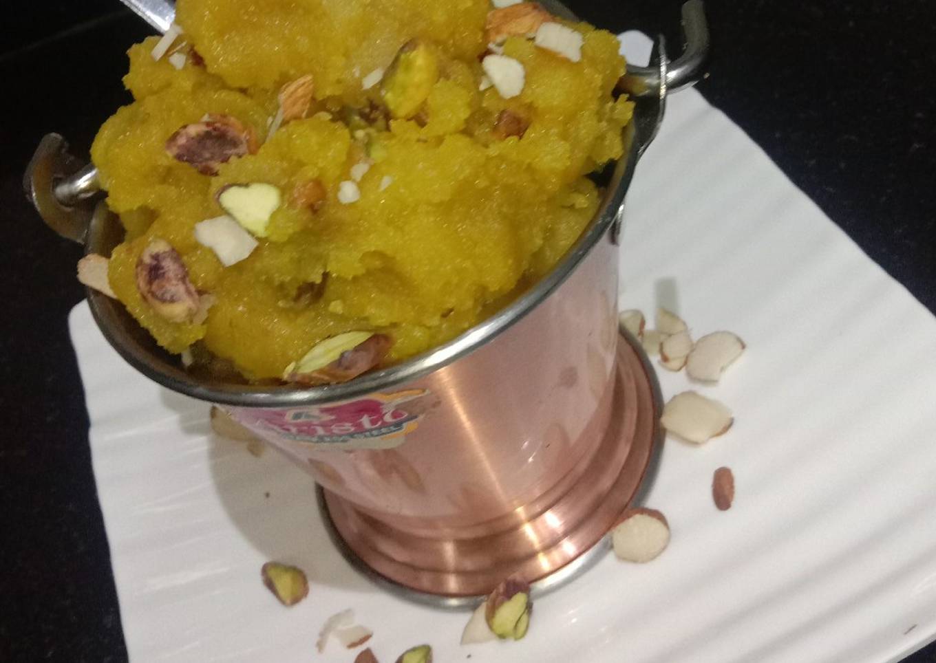 Moong dal halwa