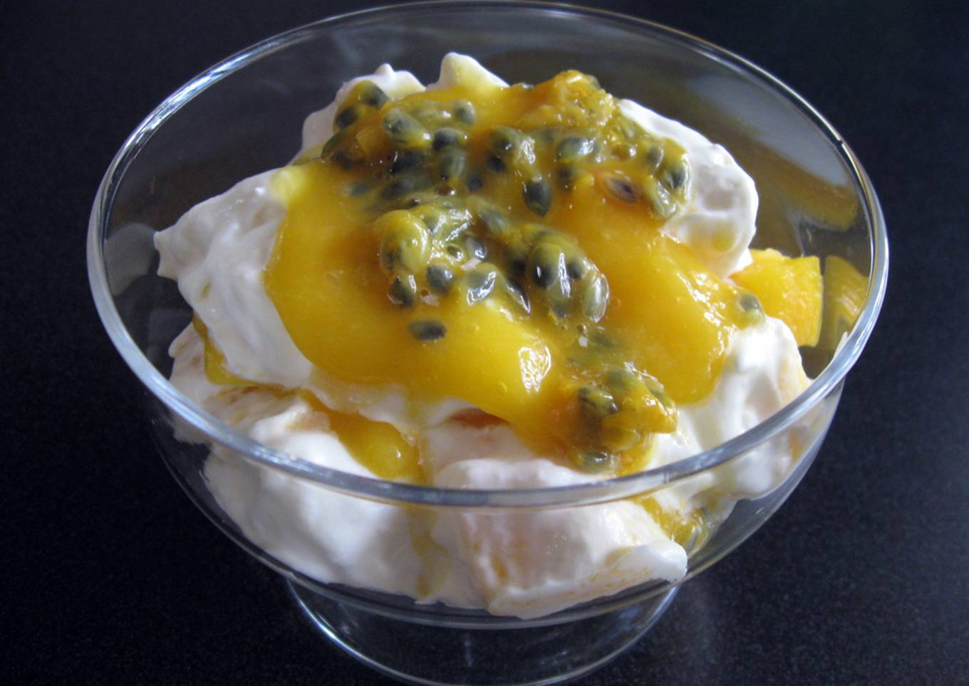 Mango & Passionfruit Mess