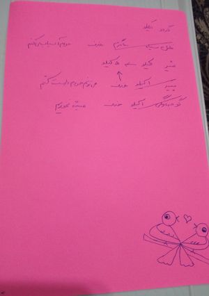 عکسی از دستور روز دوازدهم چالش