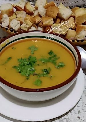 Une photo de Soupe au potiron