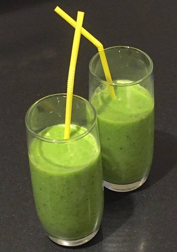 Una foto de Batido Verde
