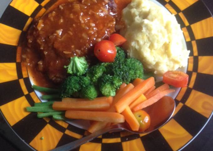 Resep: Chicken Sauce BBQ  (Mudah :D) Simpel