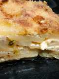Pastel de papas con crema
