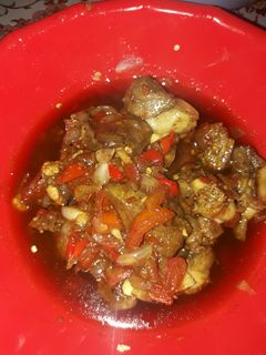Foto resep Tumis Hati dan Perut Ikan