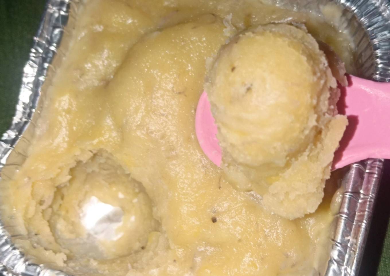 Banana Steamed Cake - MPASI 9+