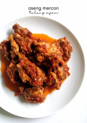 Foto resep Oseng Mercon Tulang Ayam (Kerongkongan Ayam)