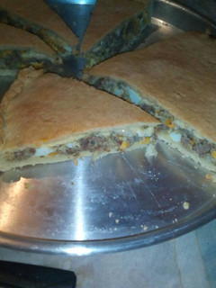 Una foto de Tarta de carne y choclo