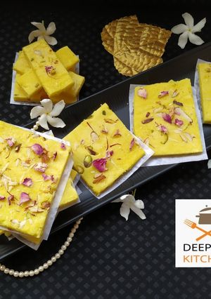 जत्रेतील प्रसिद्ध आईस हलवा (ice halwa recipe in marathi) रेसिपी चे मुख्य फोटो 