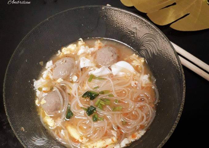 Ternyata begini loh! Bagaimana cara memasak Soun kuah yang lezat