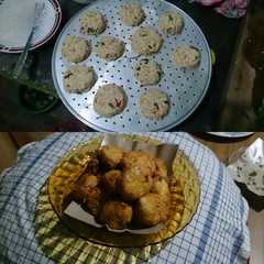 รูปของ Perkedel vegetarian tahu